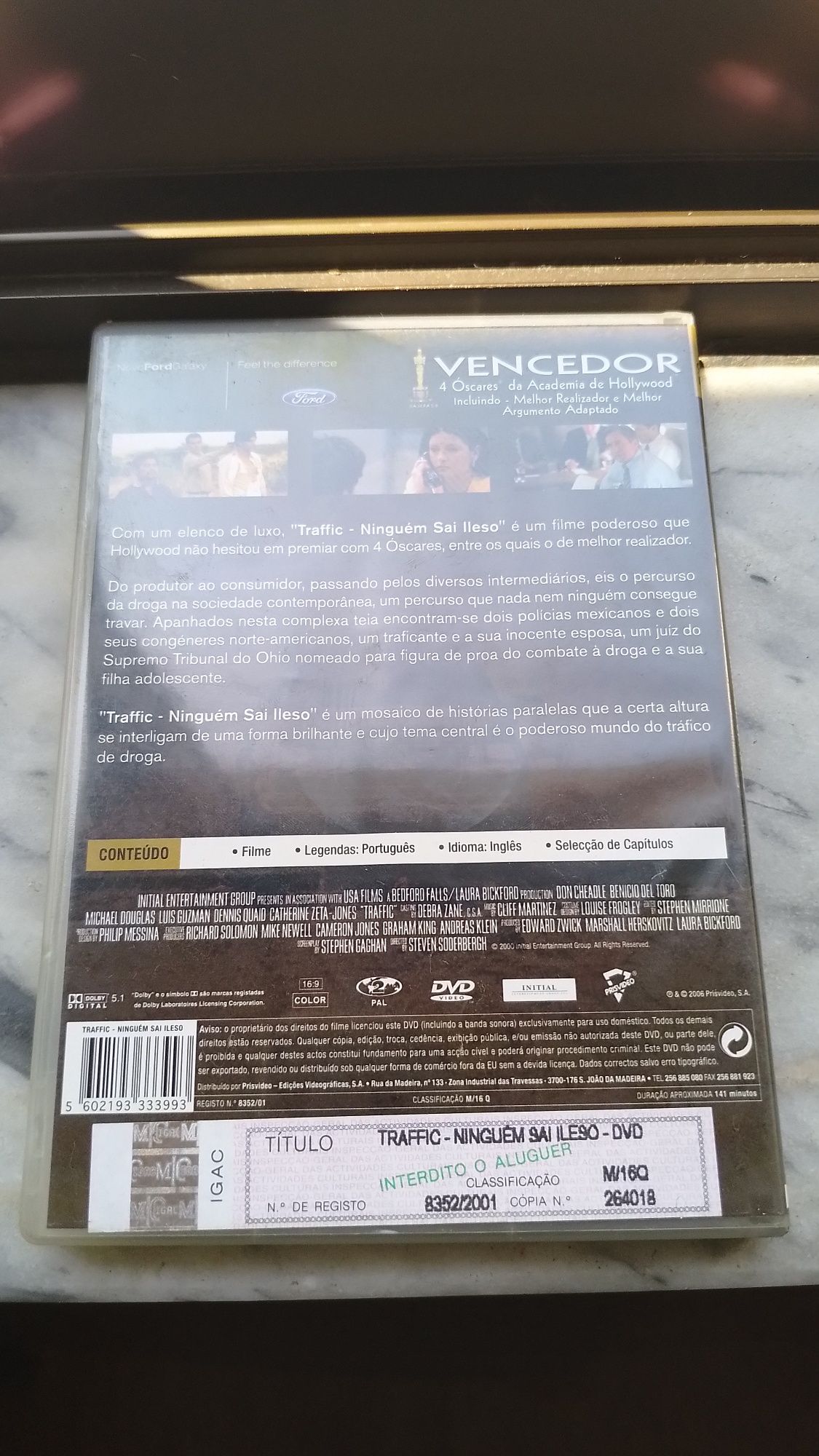 DVD Traffic - Ninguém sai Ileso