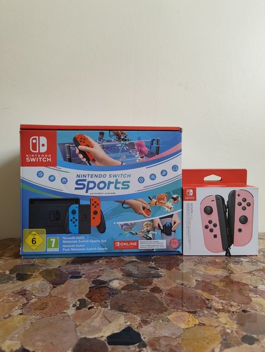 Nintendo Switch Sports Edition + Joy-Cons extra – Como Nova