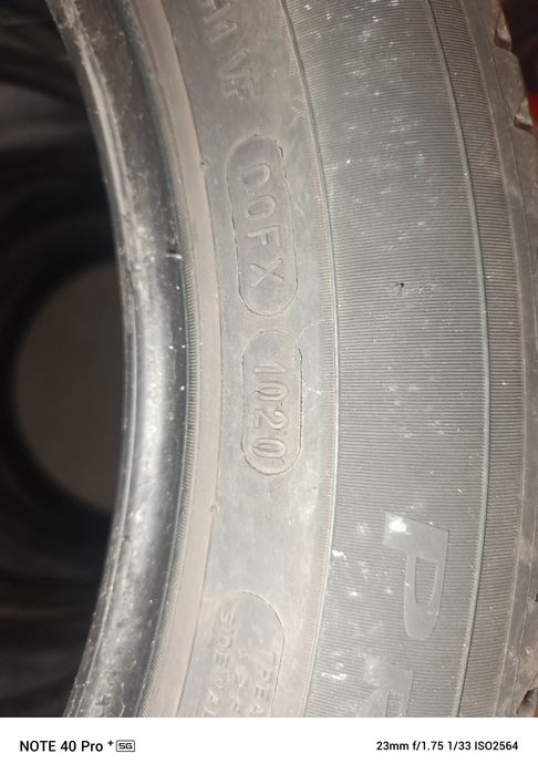4 szt.  letnich opon Michelin 225/50/18