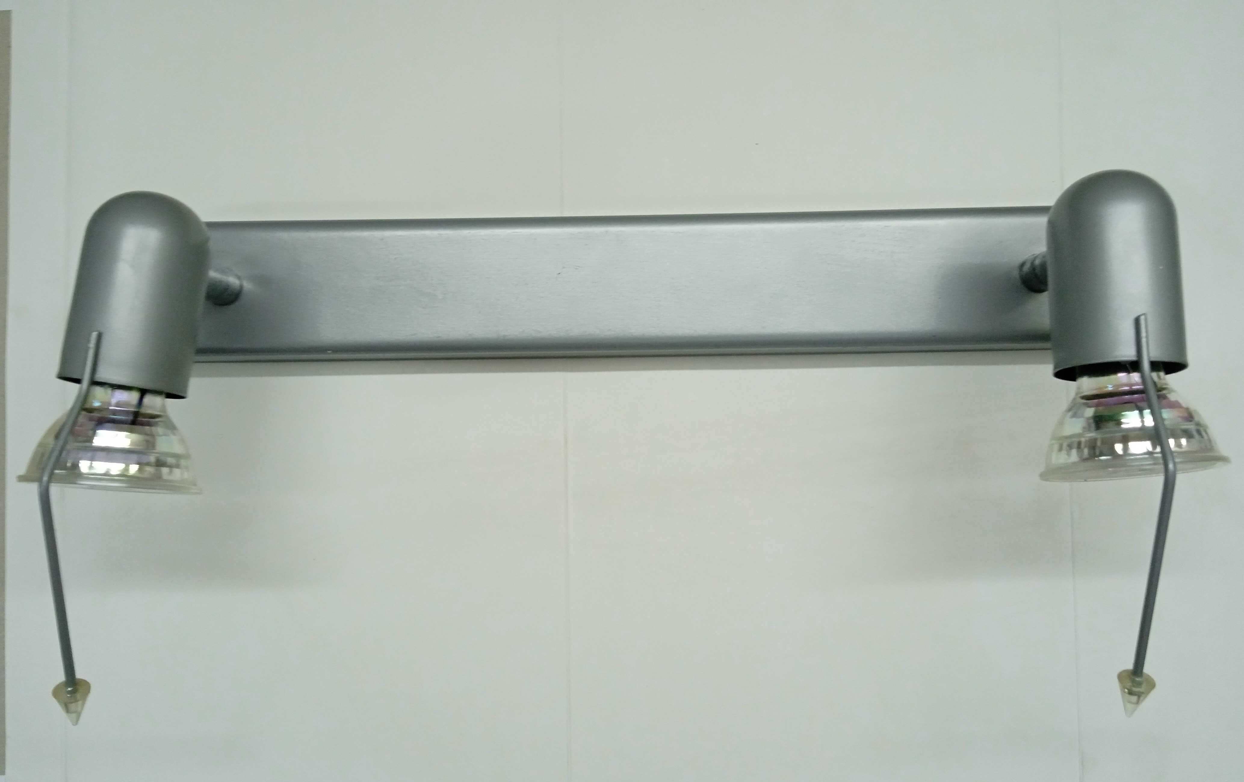 Zestaw lamp (3 szt.) 1x2 i 2x1 na led lub halogeny GU10