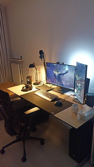 Biurko stelaż blat 180 x 80 cm