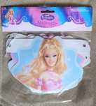 Baner urodzinowy Girlanda BARBIE Syrenka Mermaidia NOWE!
