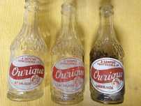 Garrafas antigas pirogravadas