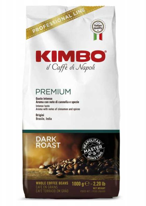 Kawa ziarnista KIMBO Premium 1 KG