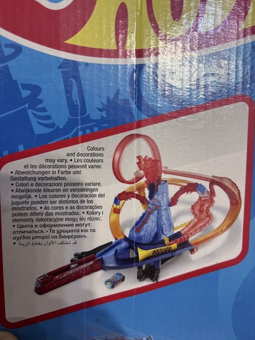 Hot wheels трек «Вулкан» хот вілс