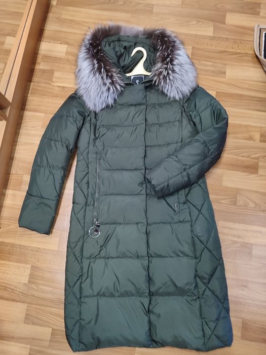 Куртка пальто пуховик жіночий