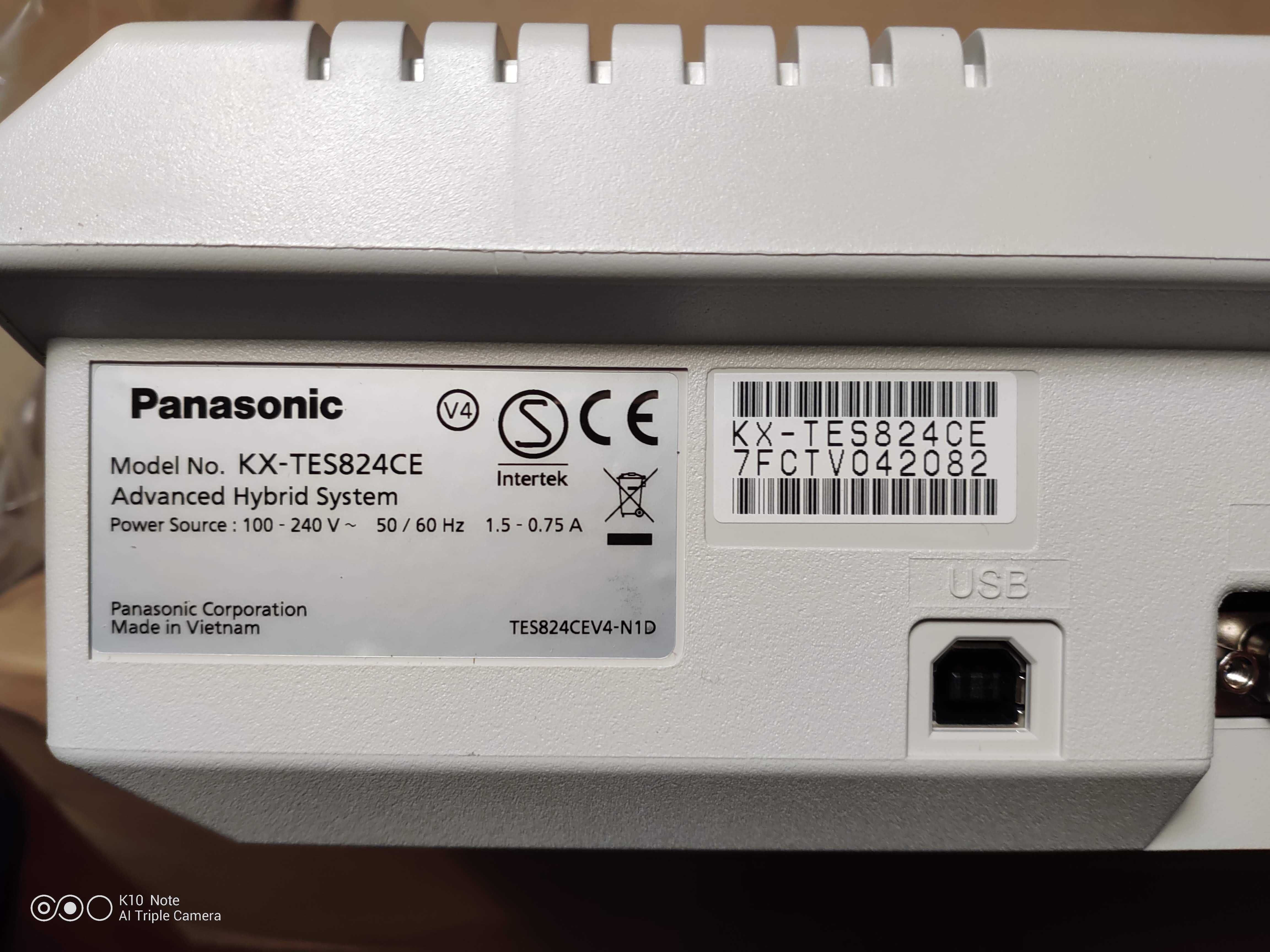Panasonic KX-TES824 – Nowa centrala telefoniczna