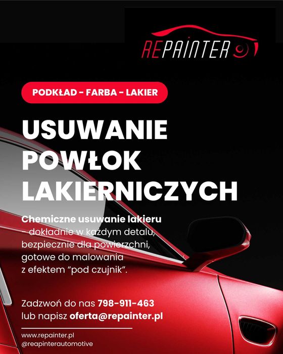 Usuwanie farby lakieru metodą chemiczną – bezpieczne i precyzyjne