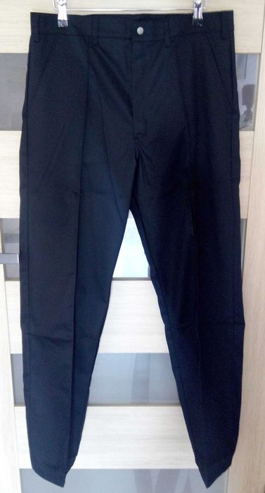 Чорні чоловічі формені штани спецодяг, пояс 89см