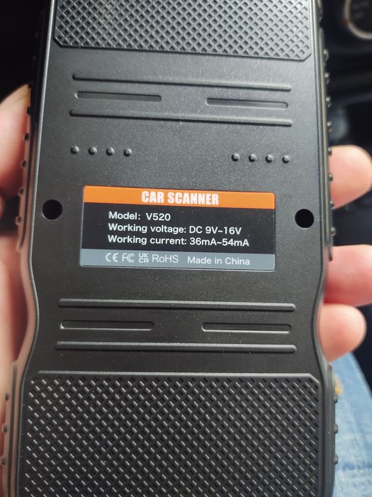Сканер V-520  OBD2+ EOBD+CAN