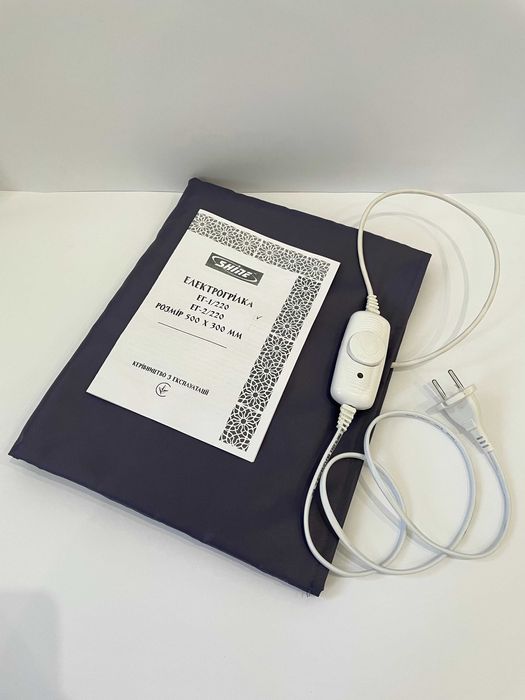 Электрогрелка ЭГ-1/220 50х30см непромокаемая (водонепроницаемая) Shine