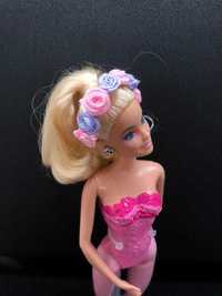 Barbie zabawka opaska biżuteria diament księżniczka korona vintage DIY