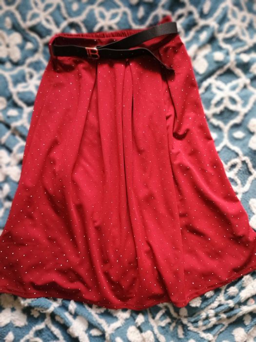 Spodnica  kolor wino M-XL nowa bez metki