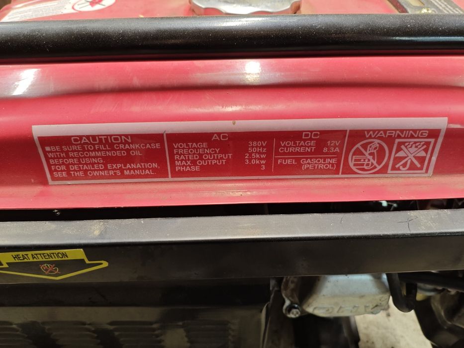 Agregat prądotwórczy - stan bdb