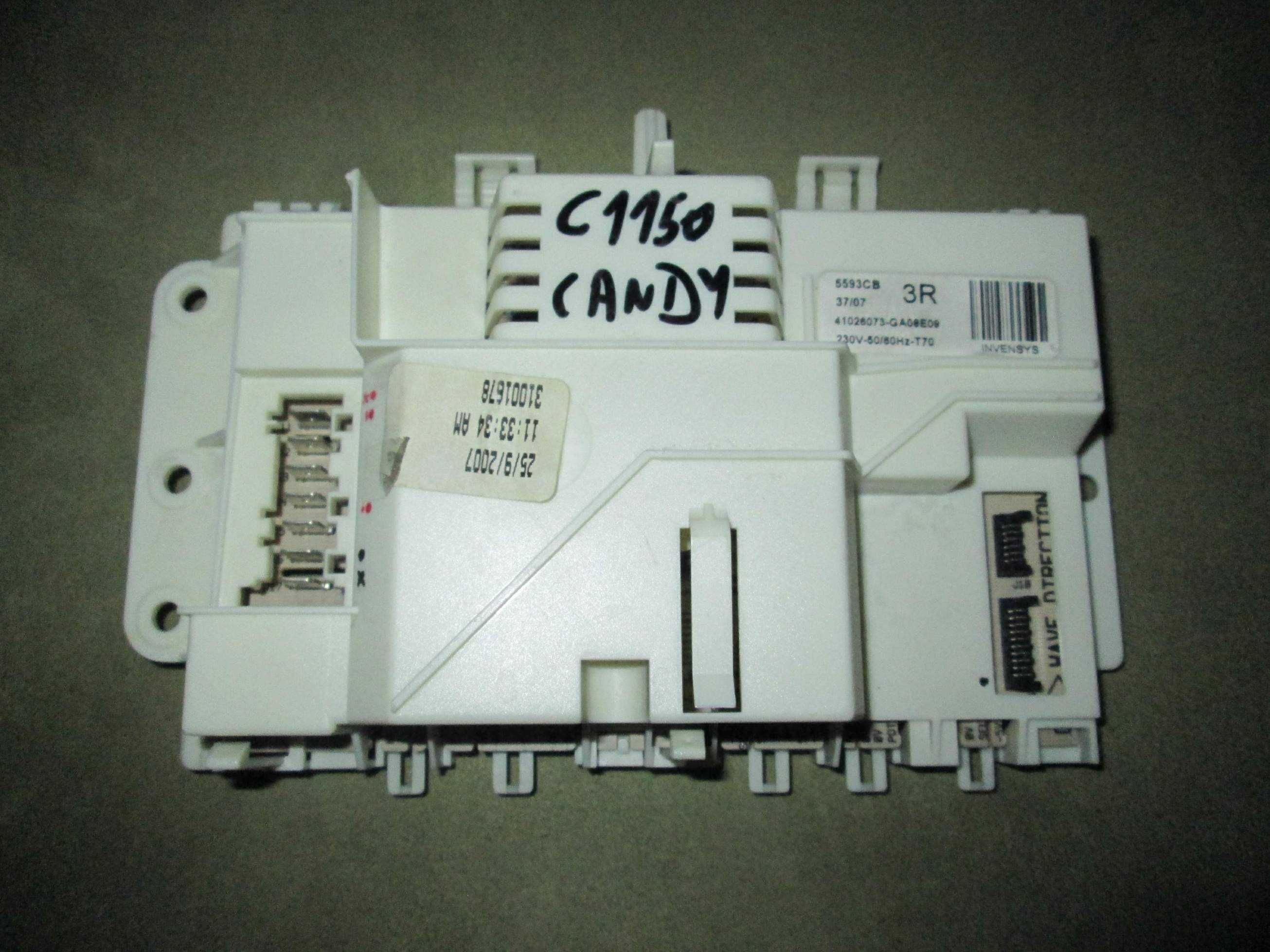 Programator sterownik do pralki CANDY C1150 - SPRAWNY