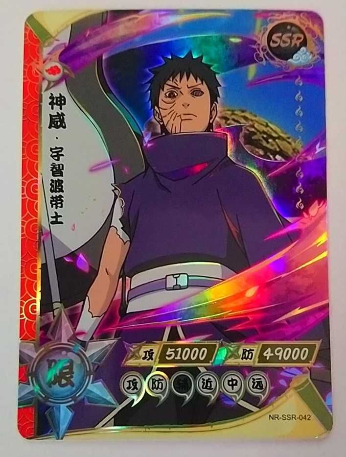 Karta Naruto TCG Kayou Obito Uchiha - NR-SSR-042