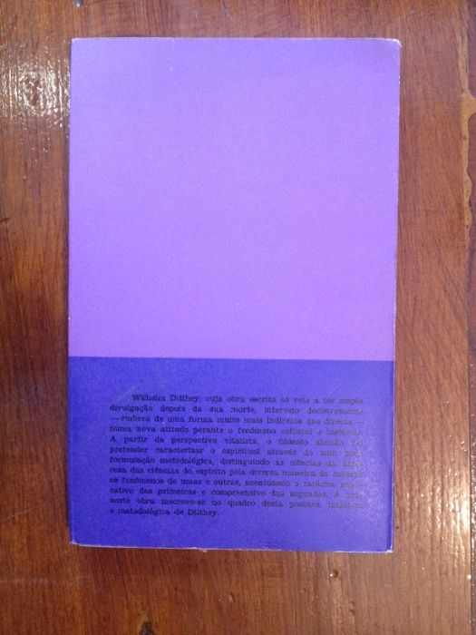 Wilhelm Dilthey - Essência da Filosofia