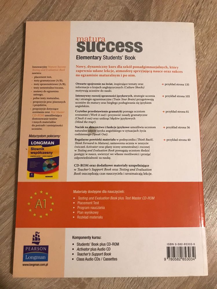 Success Elementary Student’s Book. Książka do matury + CD