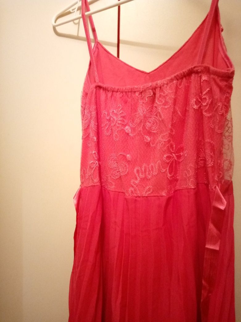 Сарафан платье розовый