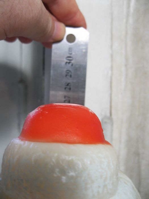 Игрушка дутыш Дед Мороз СССР