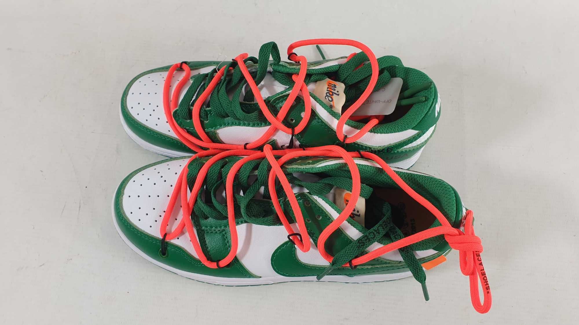 Nike buty męskie sportowe Nike Dunk Low 'GREEN-WHITE' SNEAKERSY ro 39