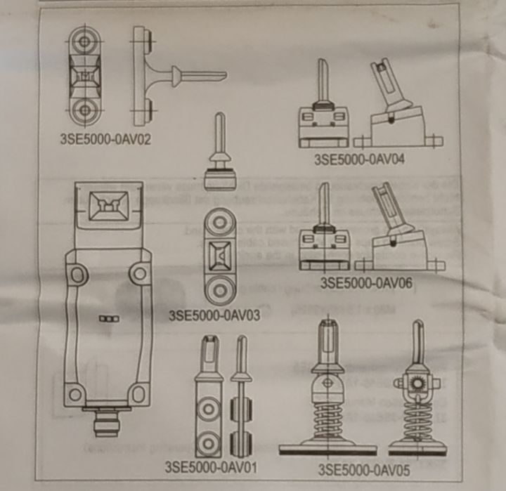 Выключатель безопасности (концевик) Siemens