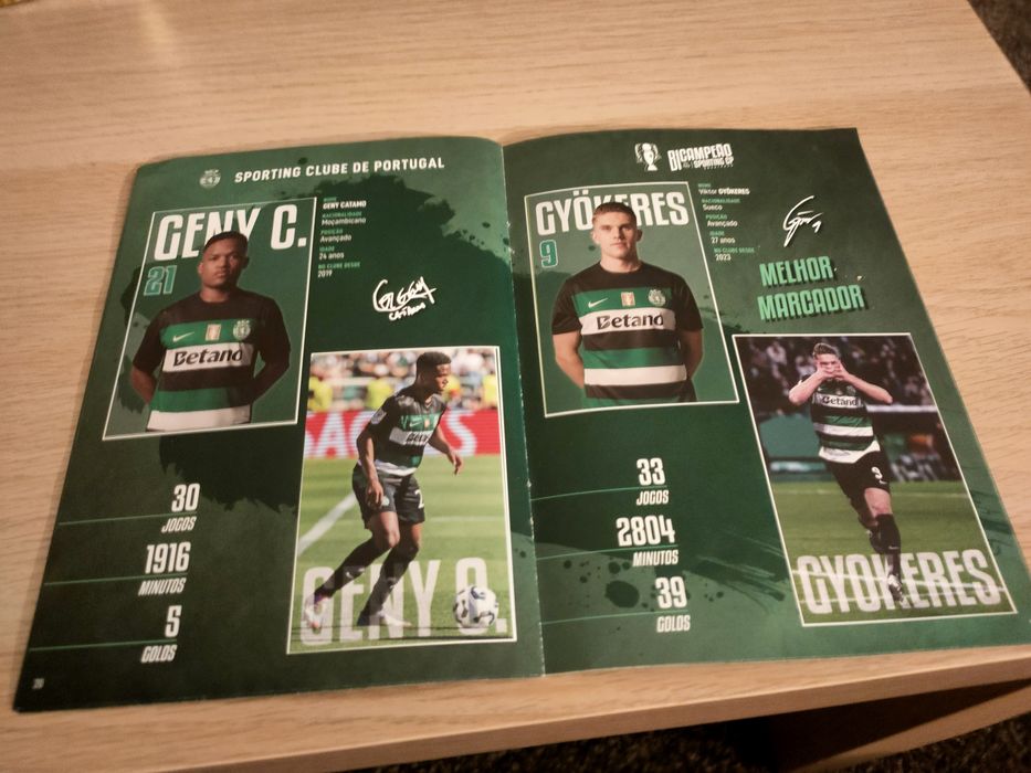 Vendo Album Bicampeão Sporting