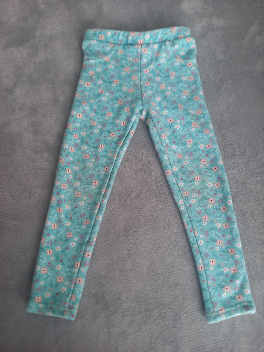 Getry, legginsy, rozmiar 104, ocieplane