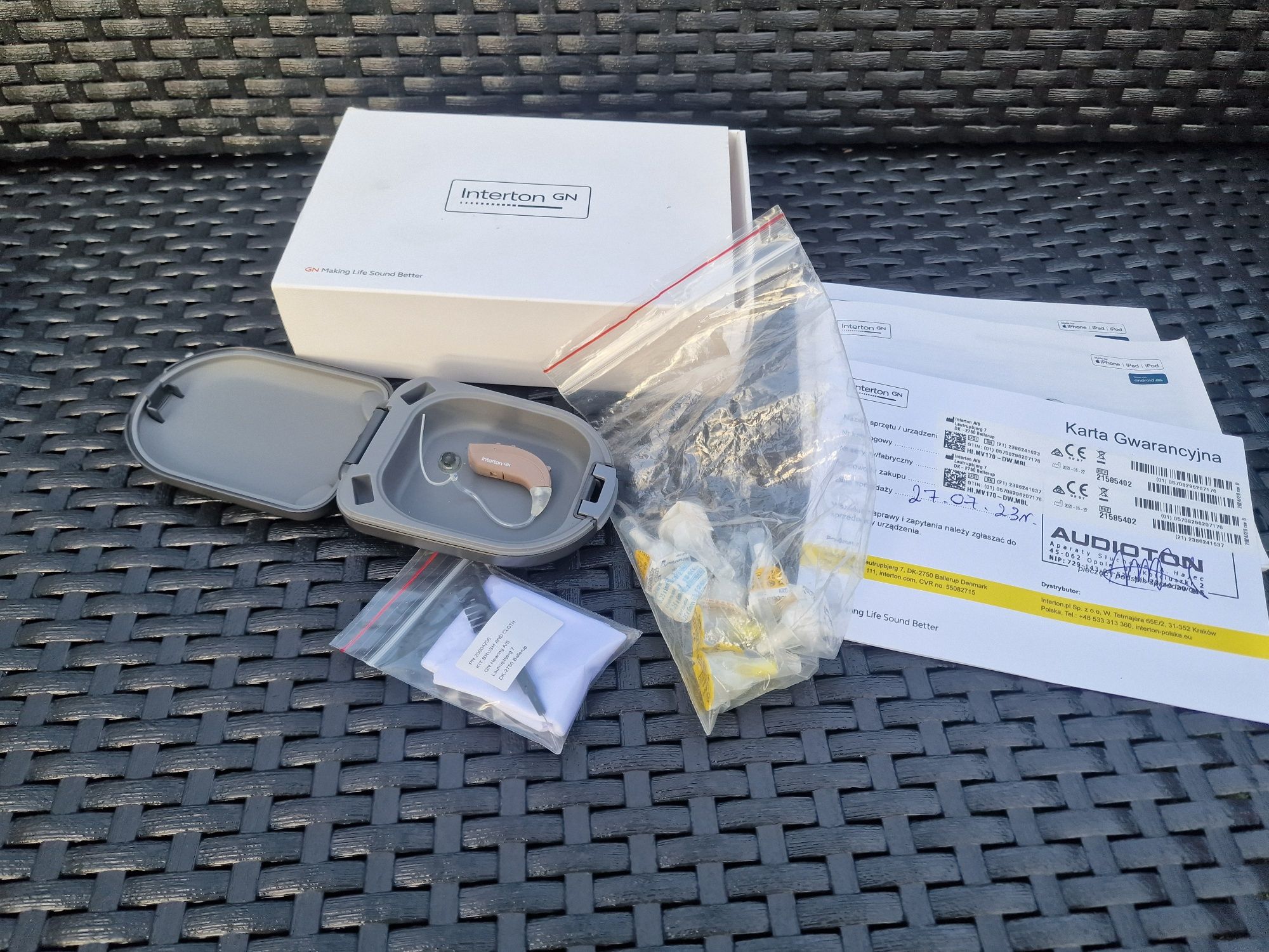 Aparat słuchowy Interton MV170-DW BTE