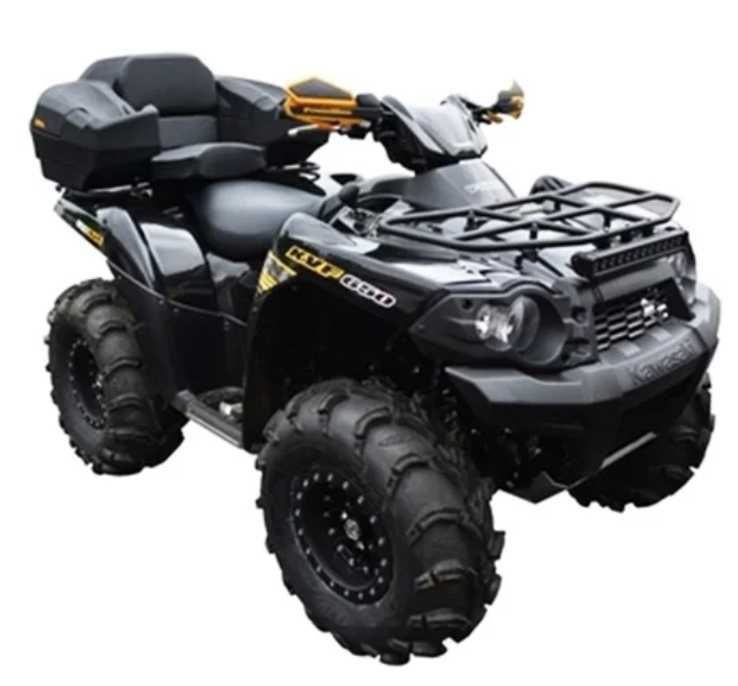 KUFER BOX TURYSTYCZNY tył tylny 75L + KANAPA uniwersalny QUAD ATV hit!
