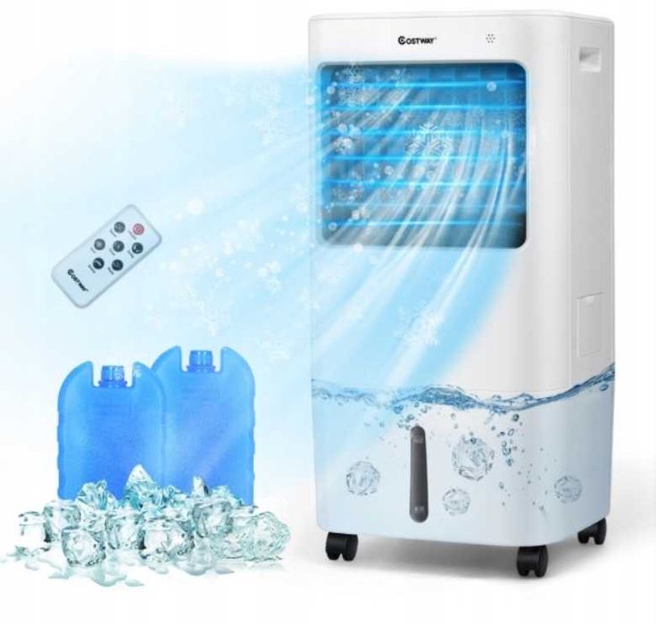 Klimatyzator Ewaporacyjny  Pokojowy Wentylator Nawilżacz Powietrza