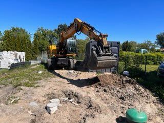 Prace ziemne koparka, wynajem wykopy i inne prace ziemne