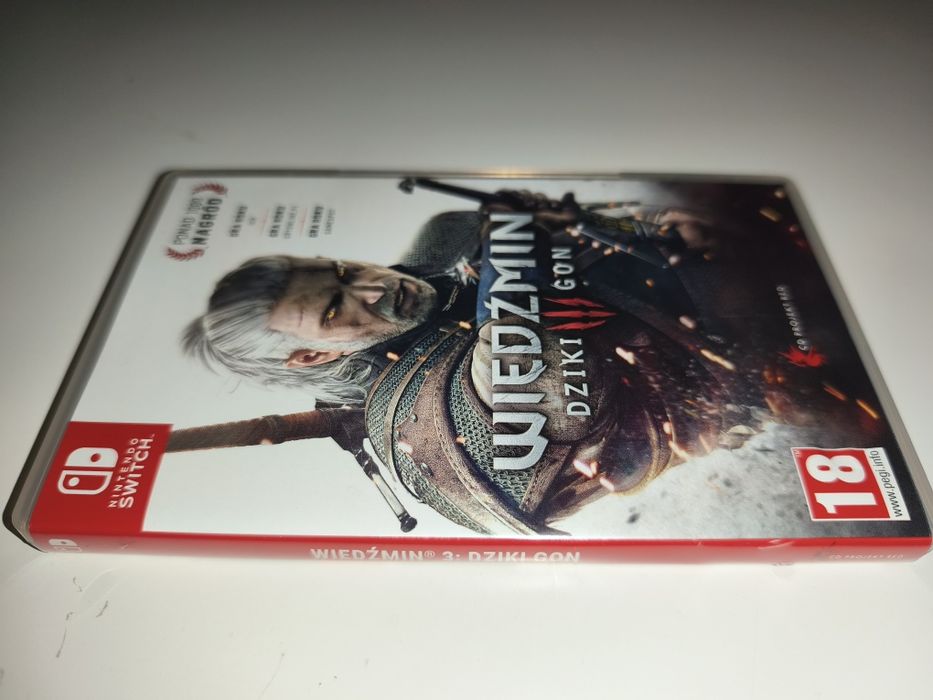 Gra Nintendo Switch Wiedźmin Dziki Gon III wersja PL gry Nintendo