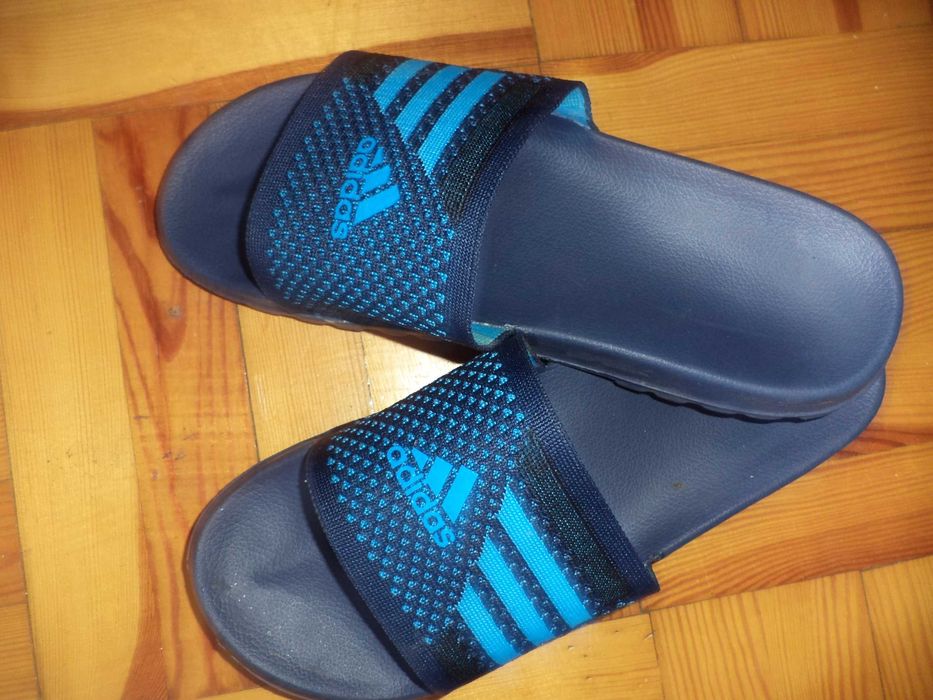 Adidas klapki limited version,niebieskie,leciutkie z u.s.a,nowe wysyłk