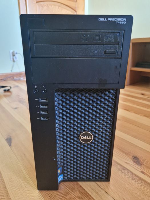 Komputer Dell Precision T1650 z wymienioną kartą graficzną na Gt 1030