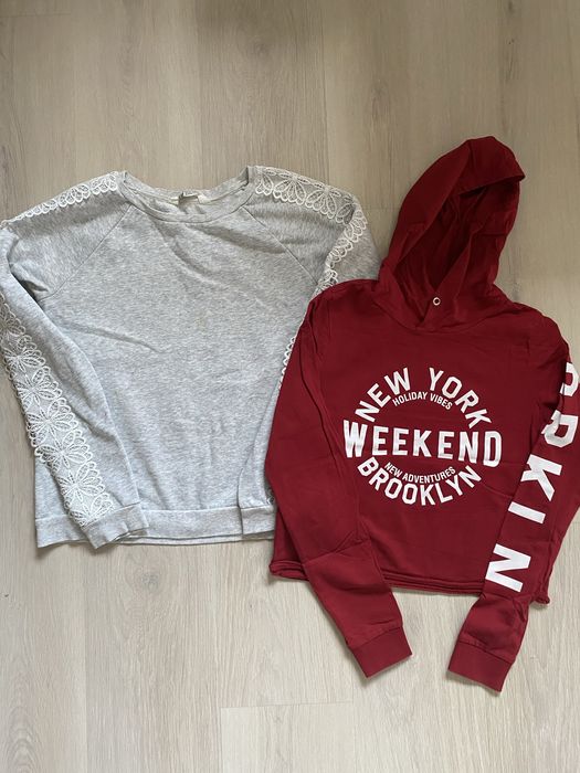 Paka H&M dziewczynka nastolatka Zima Wiosna 158/164 10 sztuk