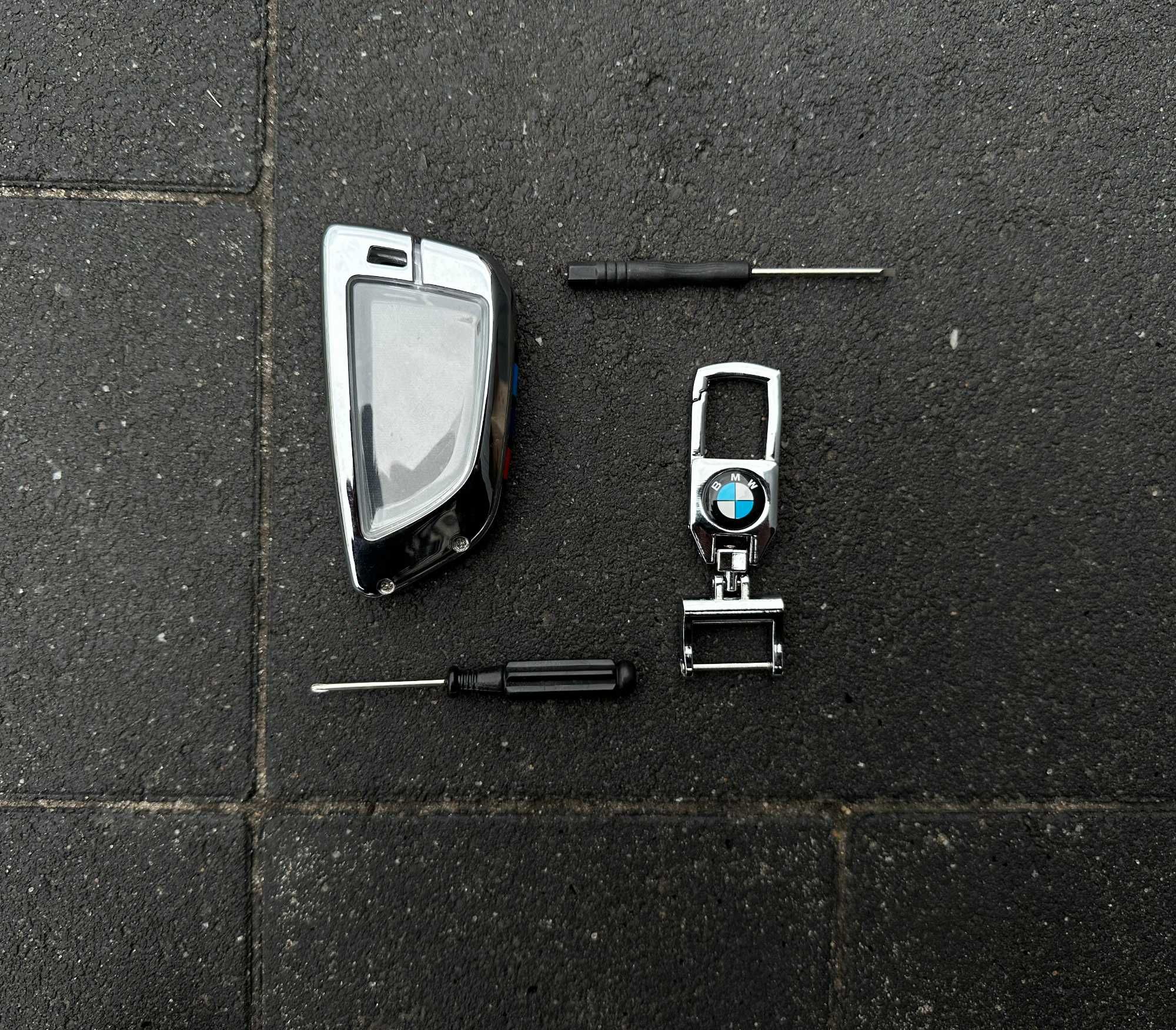 Чехол ключа металл M Performance BMW F40 G30 G11 F45 F48 F15 G05 БМВ