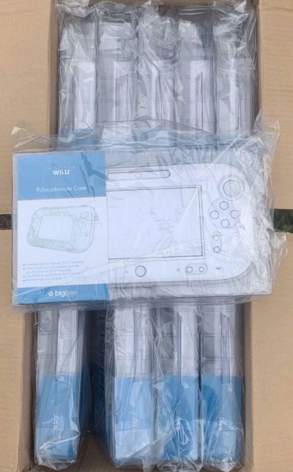 Capas transparentes de cristal rígido para GamePad Nintendo Wii U