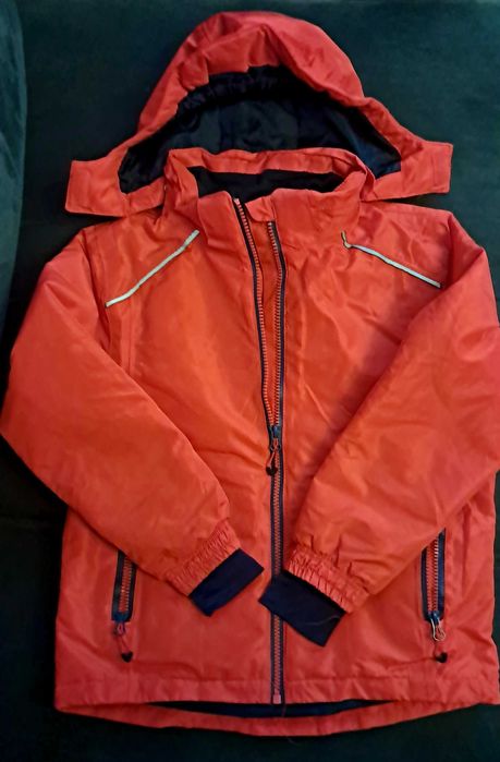 Kurtka narciarska zimowa 122/128 dla chłopca