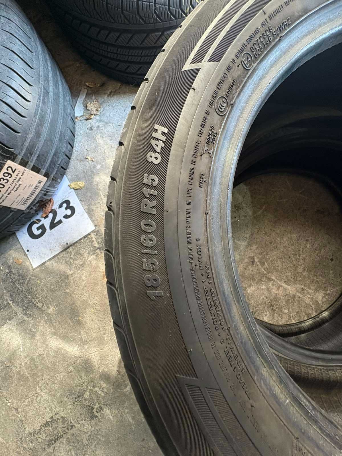 Шины 185/65 R15 Continental лето пара (хорошее состояние) L4