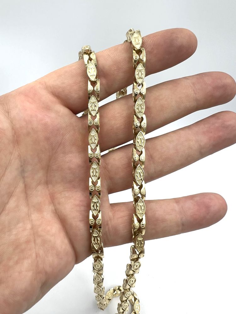 Złoty Łańcuszek Cartier 52g Nataliebizu