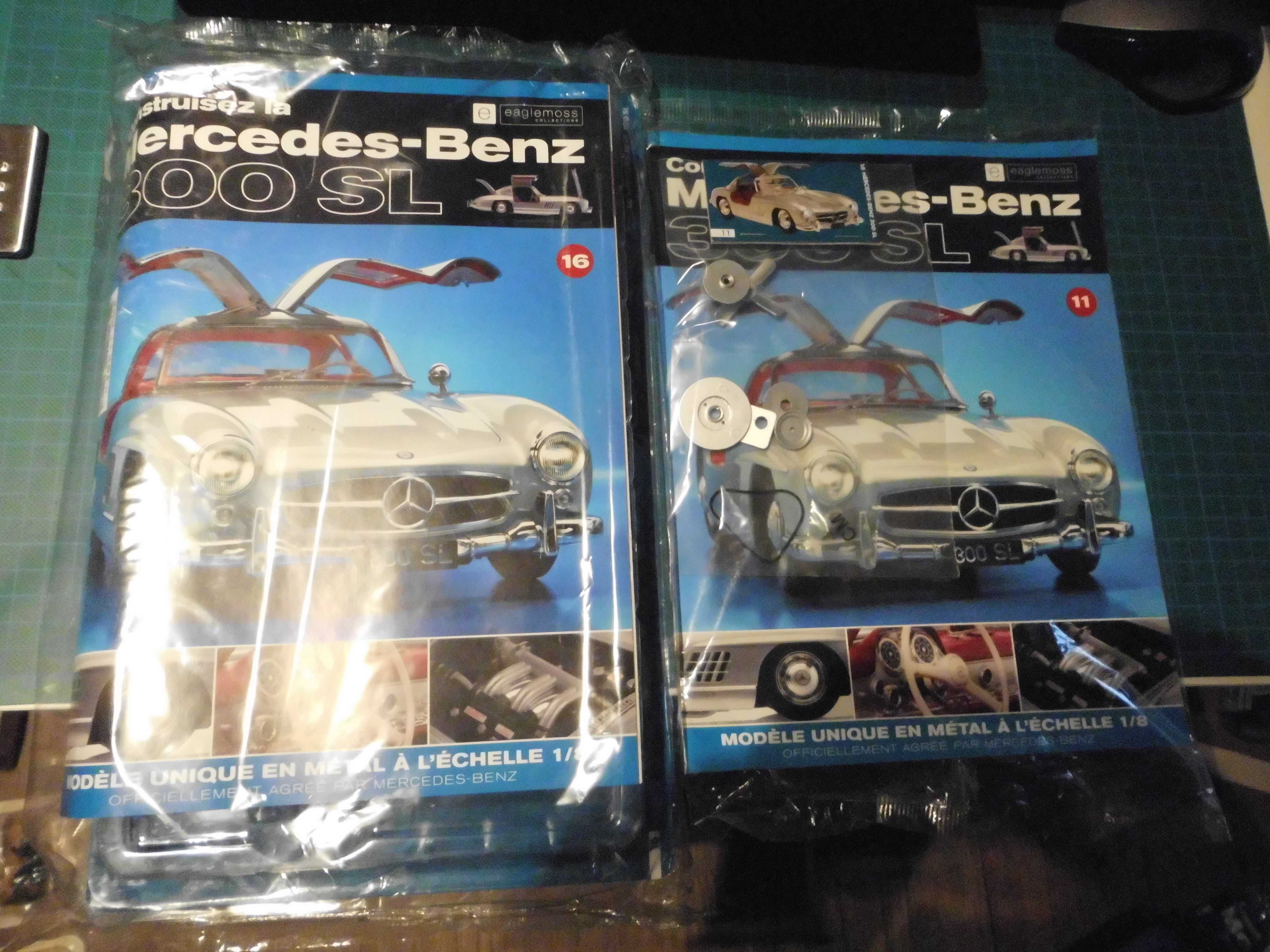 mercedes-benz 300 sl 1:8 kolekcja germany,43 numery ze 101