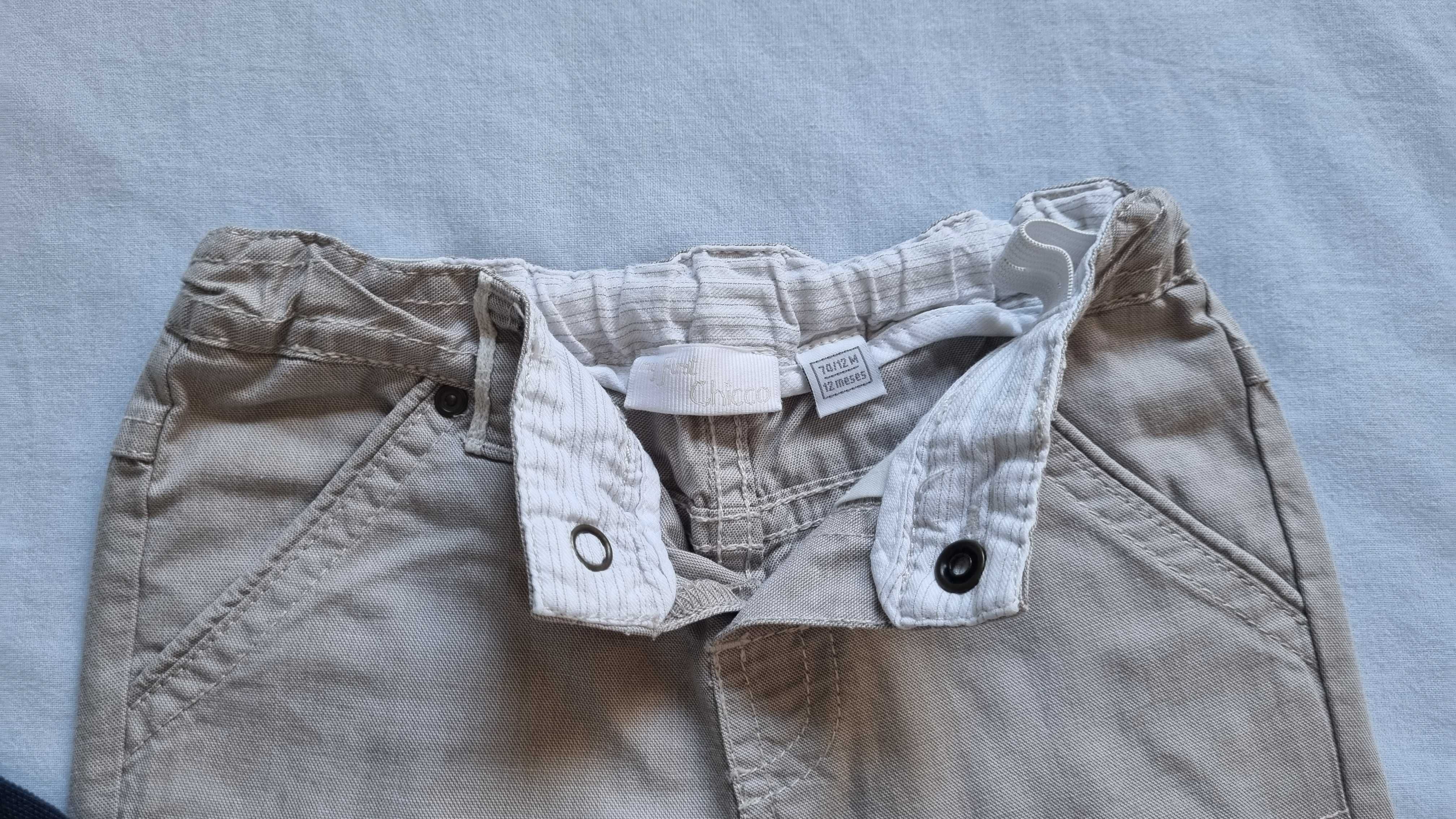 Conjunto polo + calças Chicco, 12 meses