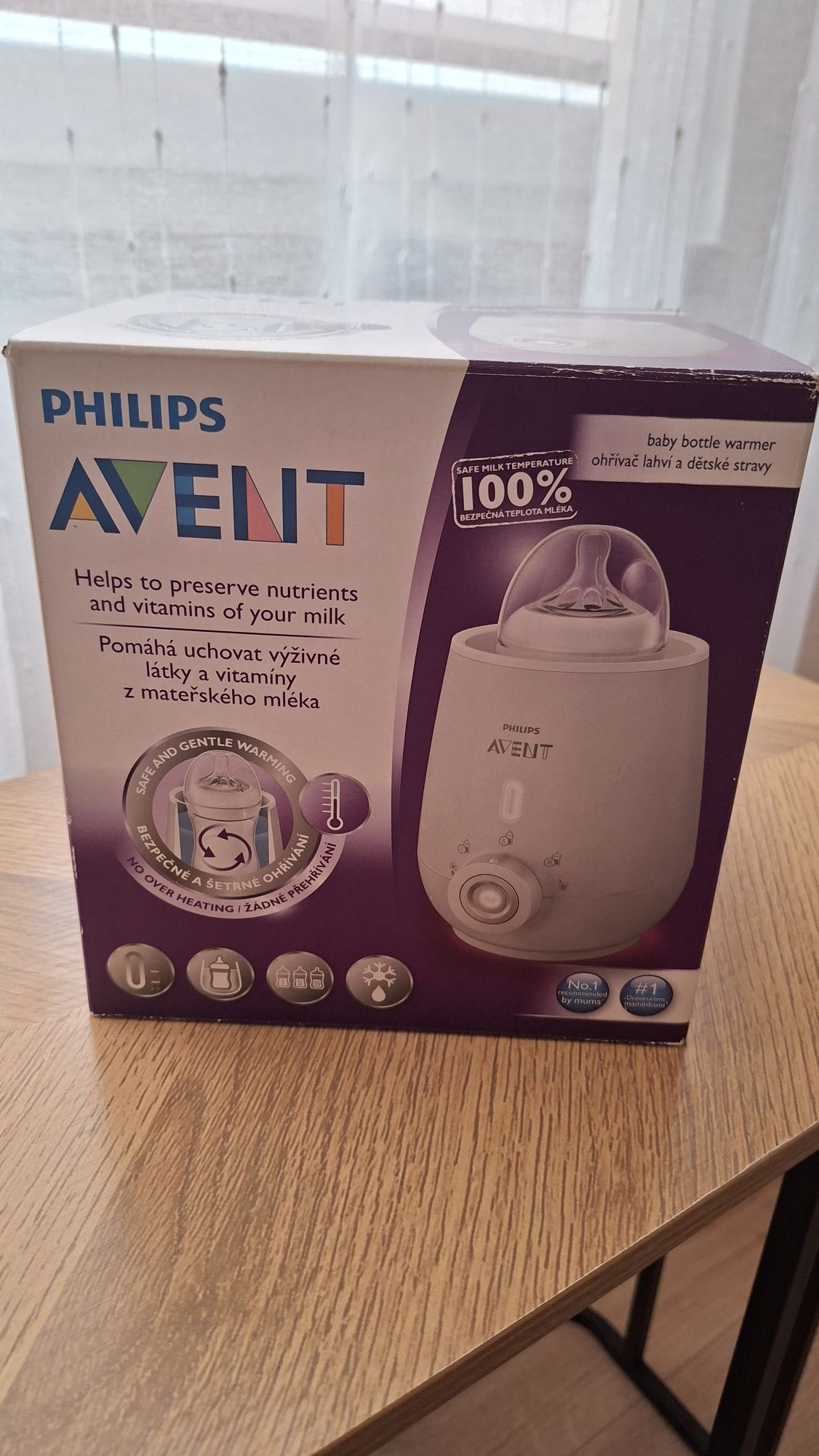 Podgrzewacz do butelek, mleka philips avent scf356/00