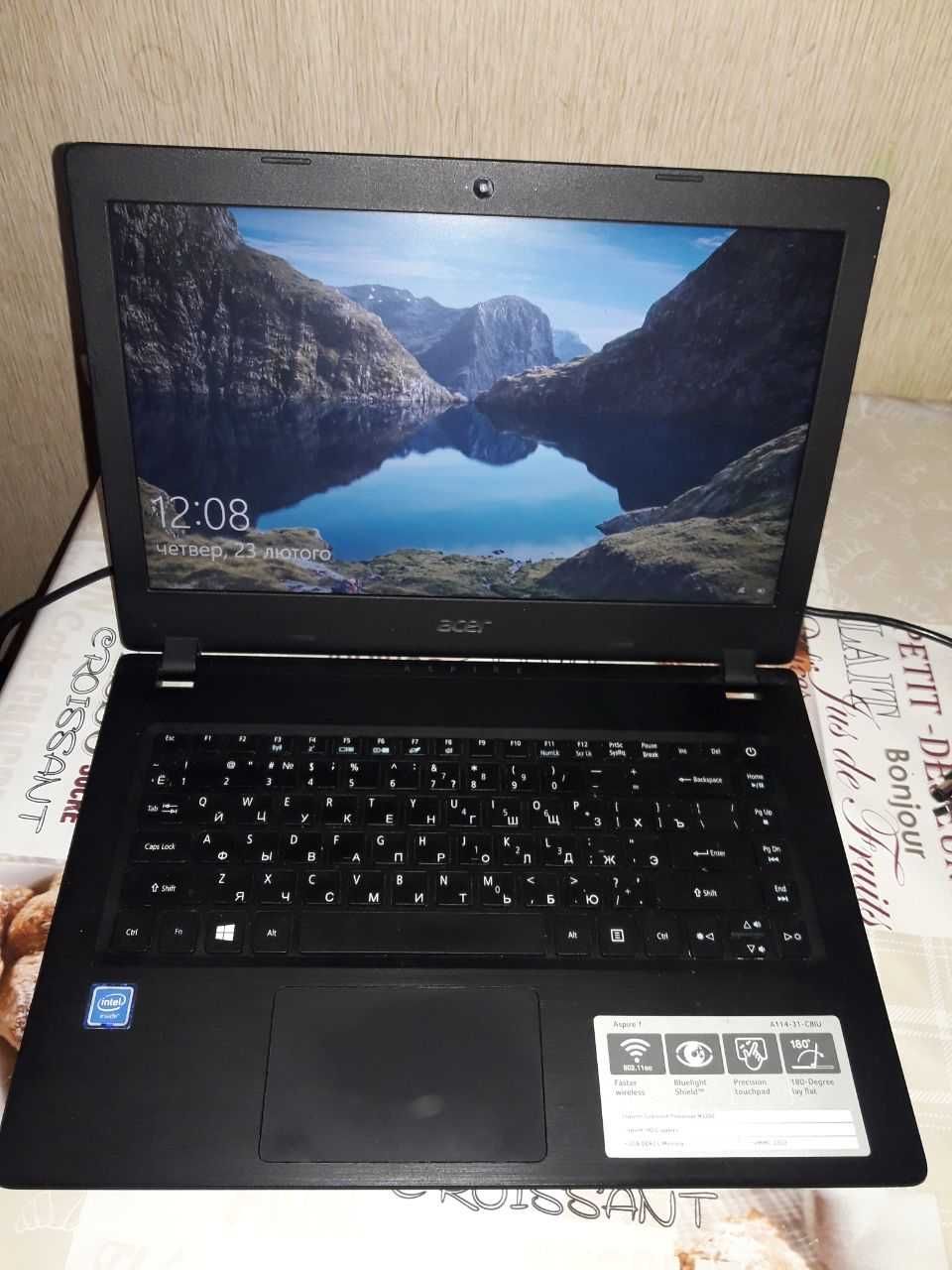 Нетбук Acer Aspire(A114-31) с экраном 14 Intel CeleronN3350