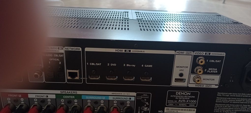 Amplituner denon AVR x1000