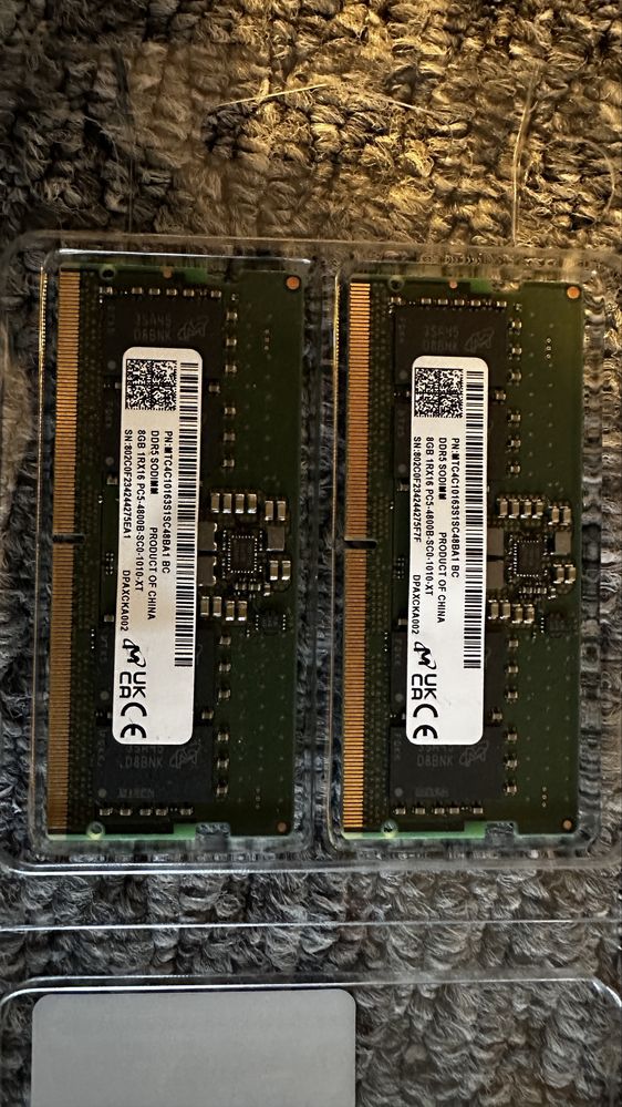 Ram 2x8 GB DDR5 4800 1.1V Dell