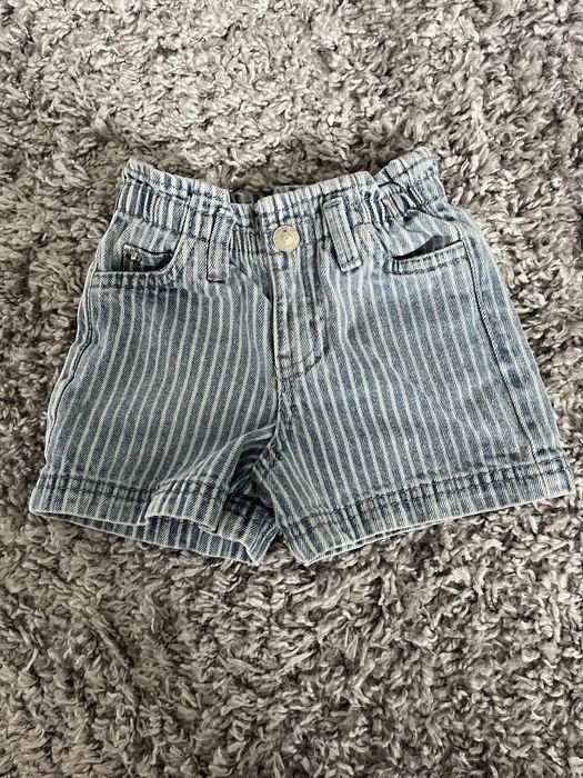 Spodenki jeansowe niemowlęce