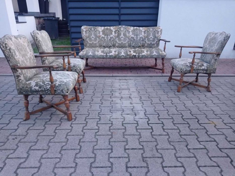 Zabytkowy antyczny komplet wypoczynkowy