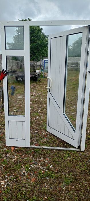 Drzwi aluminiowe używane z Niemiec super stan dostawa gratis cały Kraj